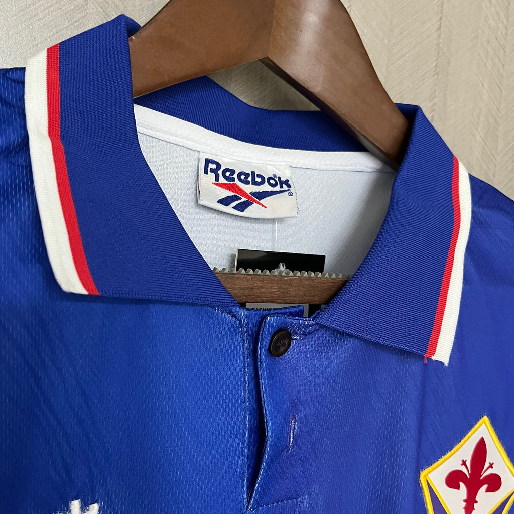 Camisa Retrô Fiorentina 1995 / 96 I 1995 Masculina
