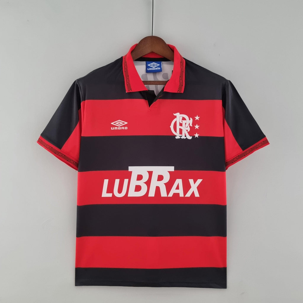 Camisa Retrô Cr Flamengo 1992 / 93 1992 I 1992 Masculina