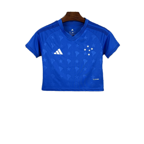 Camisa Cropped Cruzeiro Titular 2026/27 Feminina