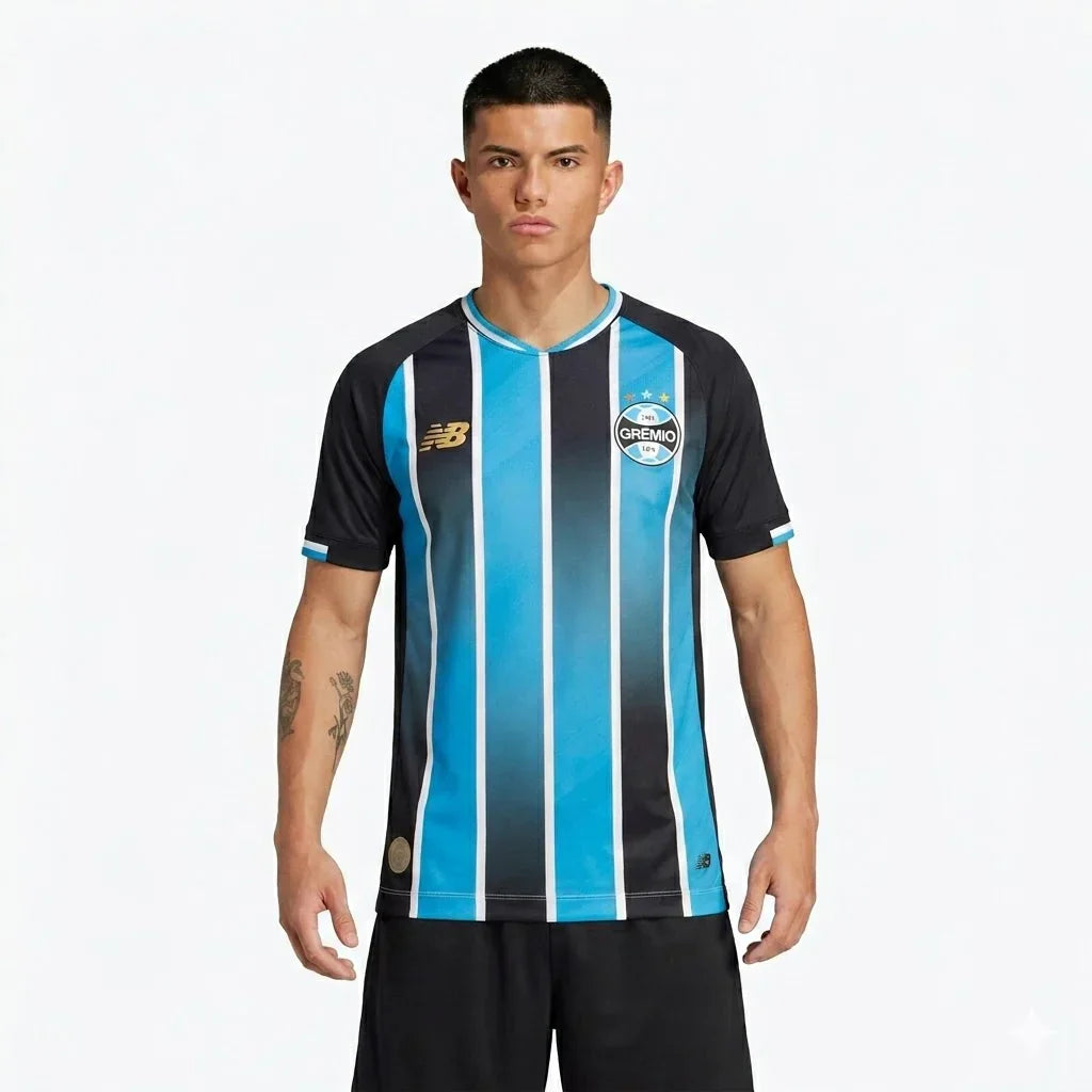 Camisa Grêmio Titular 2026/27 Torcedor Masculina