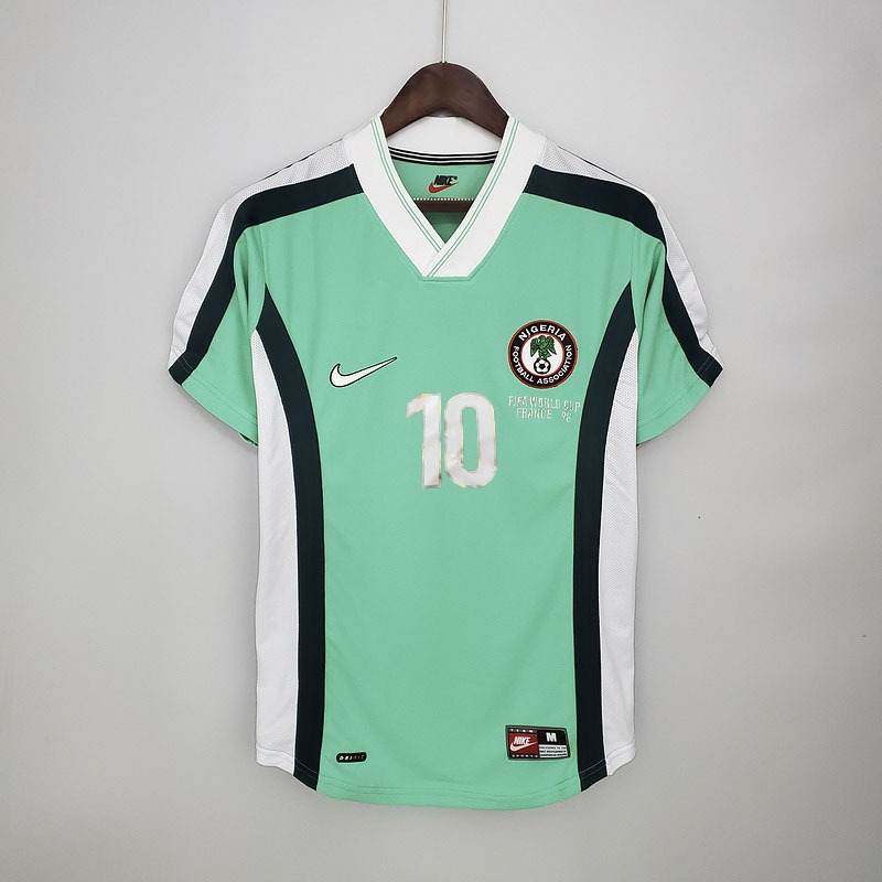 Camisa Retrô Nigéria I 1998 Masculina