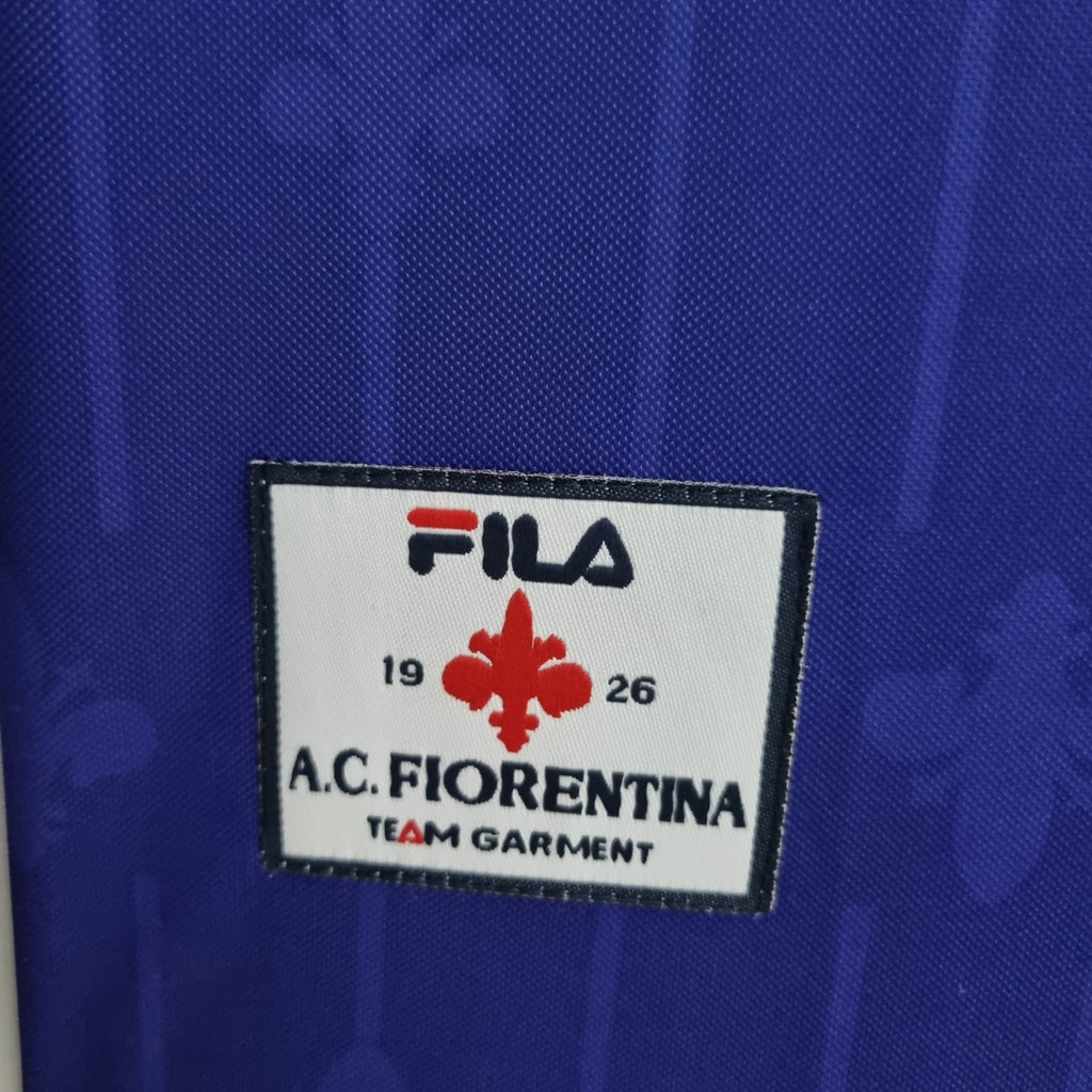 Camisa Retrô Fiorentina 1997 / 98 I 1997 Masculina