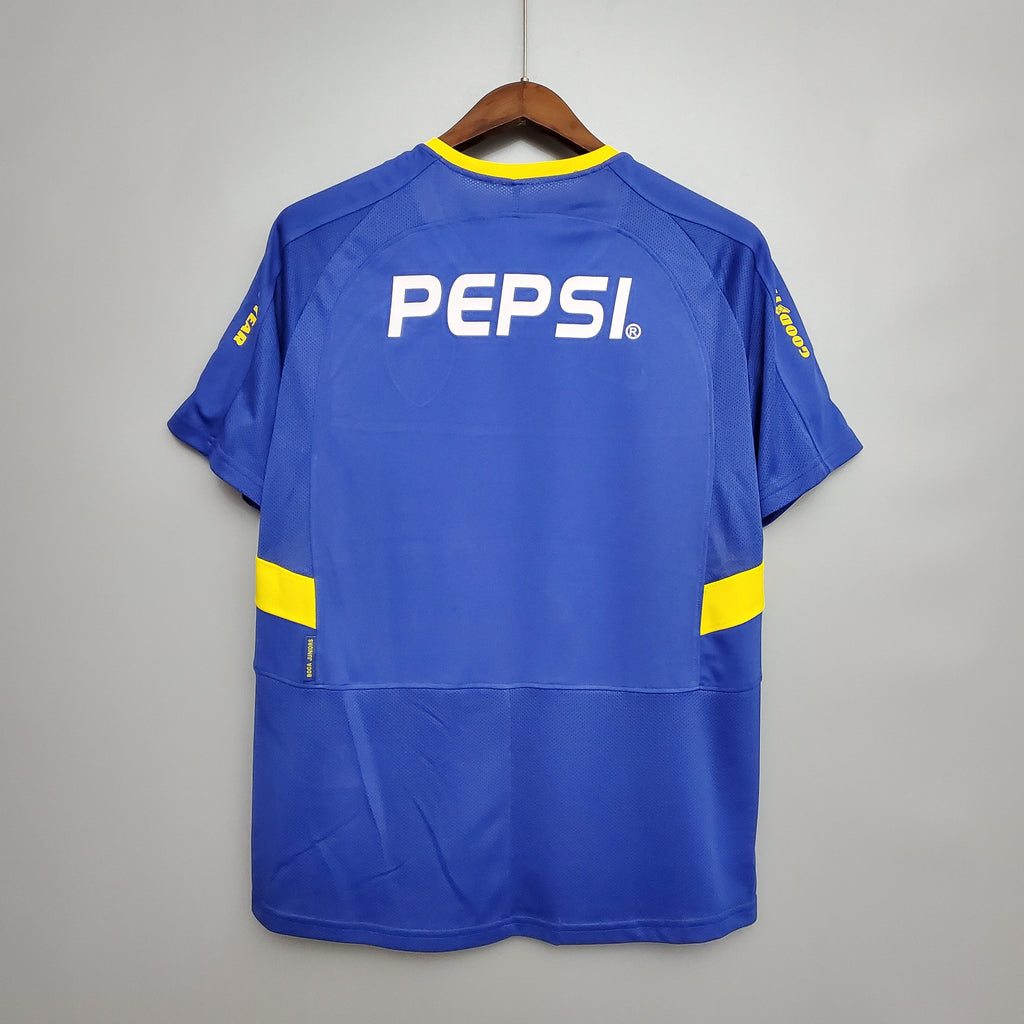 Camisa Retrô Boca Juniors I 2003 Masculina