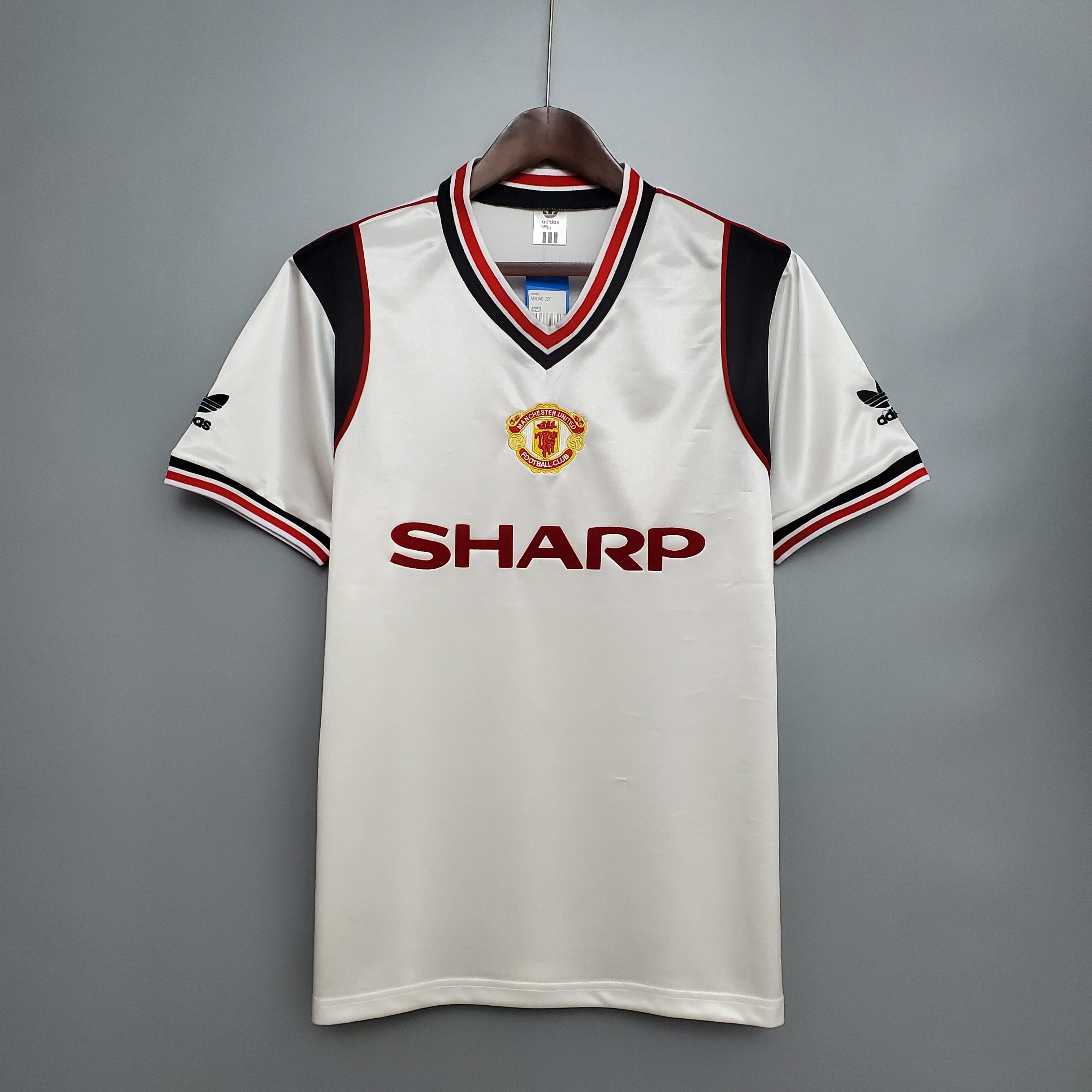 Camisa Retrô Manchester United 1985 Masculina