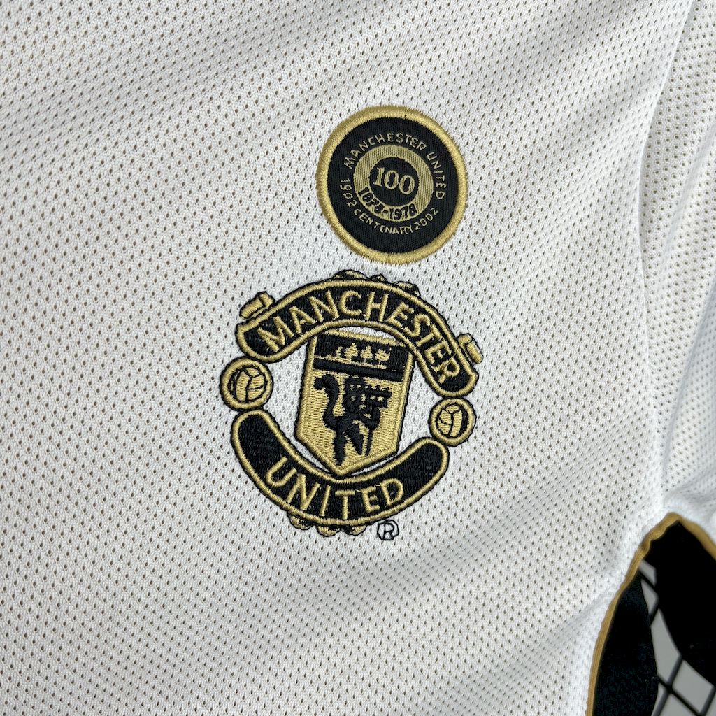 Camisa Retrô Manchester United 2001/02 Masculina