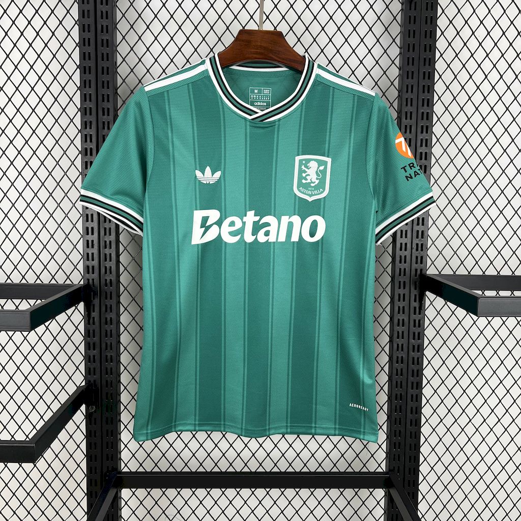 Camisa Retrô Aston Villa I 2009/10 Masculina