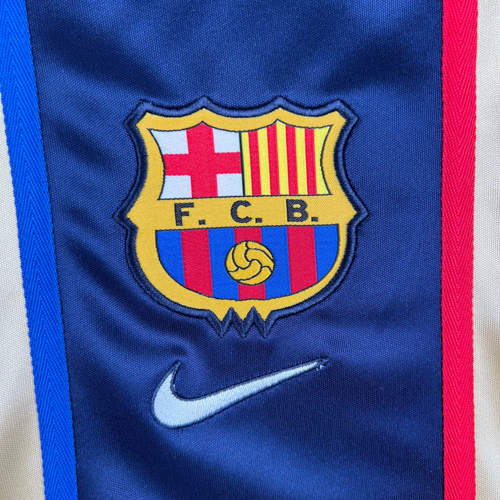 Camisa Retrô Barcelona II 2002/03 Masculina