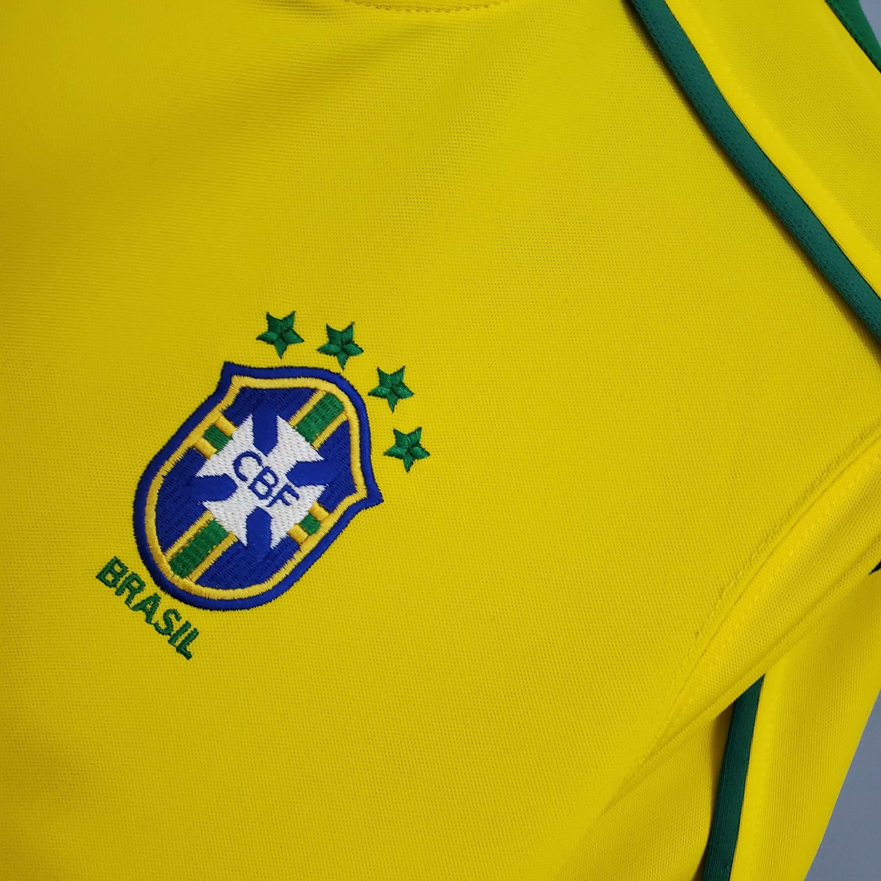 Camisa Retrô Brasil I 1998 Masculina