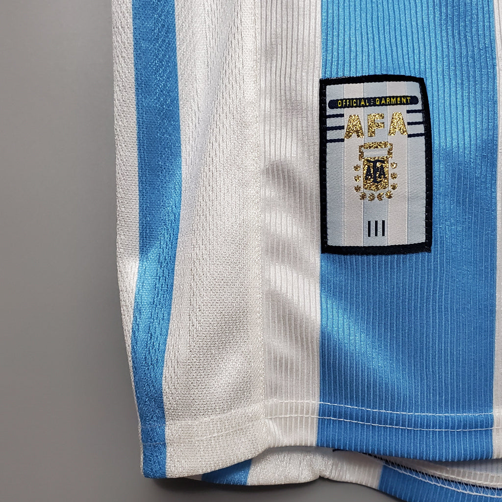 Camisa Retrô Argentina I 1998 Masculina