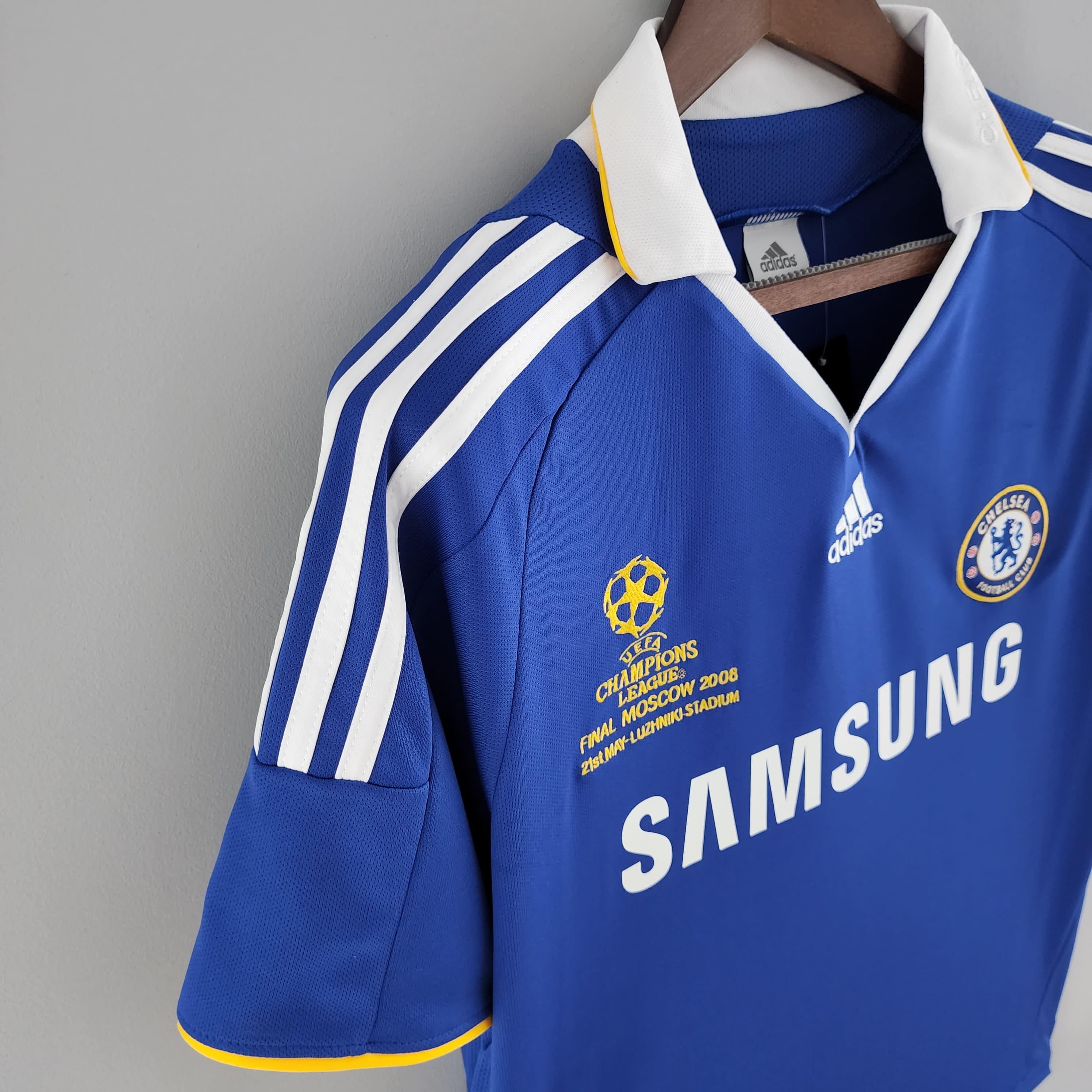 Camisa Retrô Chelsea I 2008 Masculina