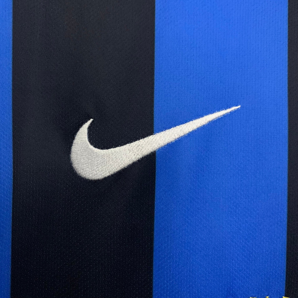 Camisa Manga Longa Retrô Inter Milão I 2009 Masculina