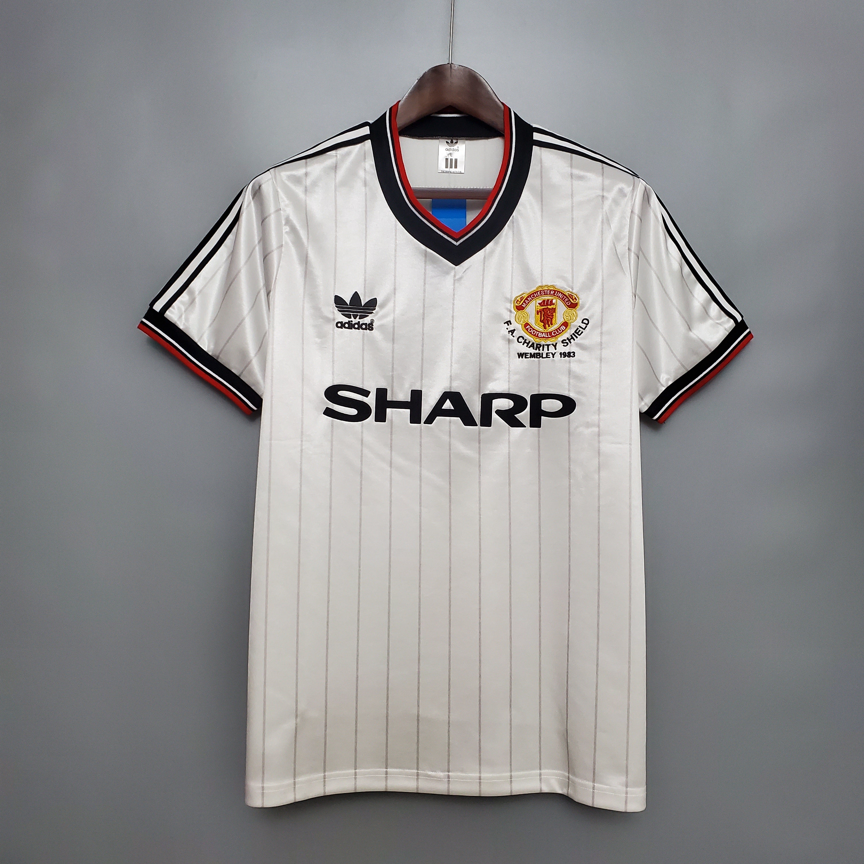 Camisa Retrô Manchester United II 1983 Masculina