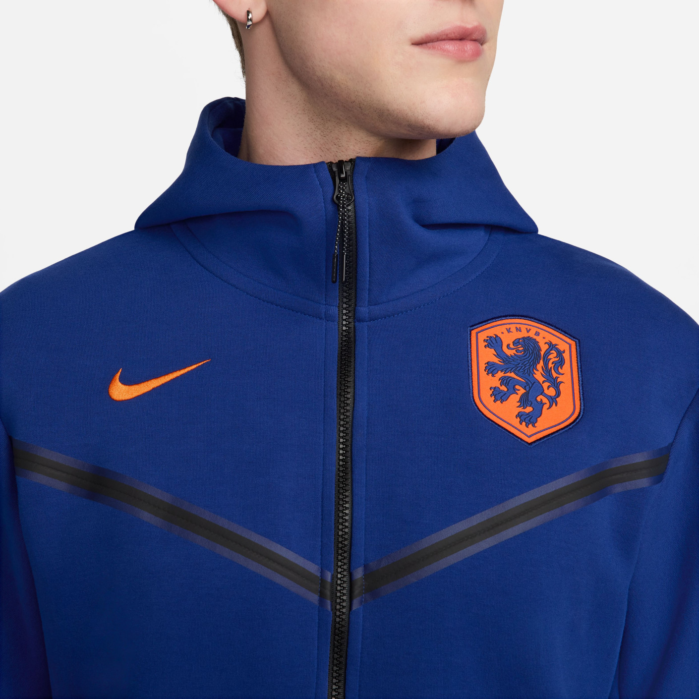 Moletom Tech Fleece Holanda Azul 2026 Masculino