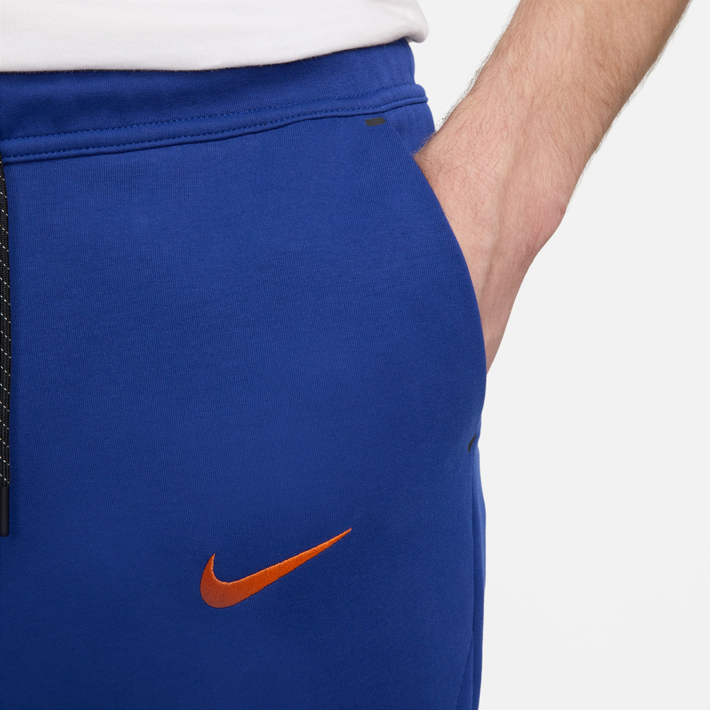 Calça Moletom Tech Fleece Holanda Azul 2026 Masculino