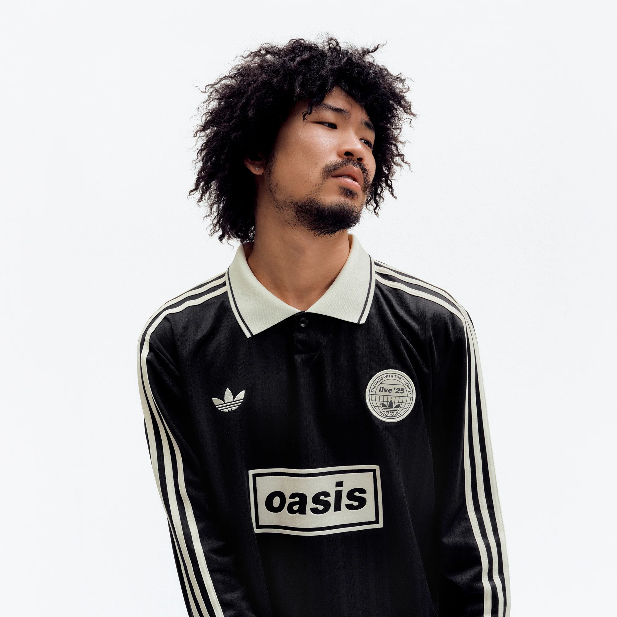 Camisa Manga Longa Live '25 Oasis Adidas Football Masculina