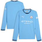Camisa Manga Longa I Manchester City 2024/25 Masculina