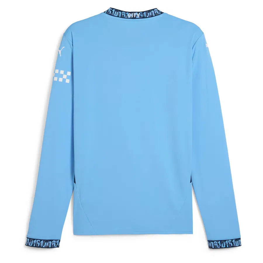 Camisa Manga Longa I Manchester City 2024/25 Masculina