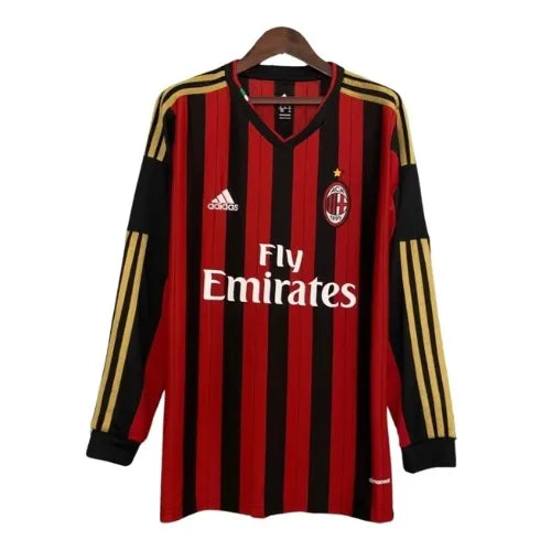 Camisa Manga Longa Retrô Milan I 2013 Masculina