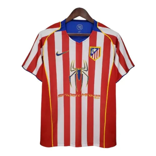 Camisa Retrô Atlético Madrid Spider 2004 Masculina